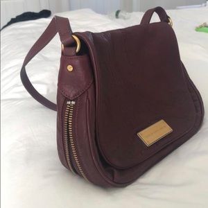 Marc by Marc Jacobs Leather Oxblood cross body bag
